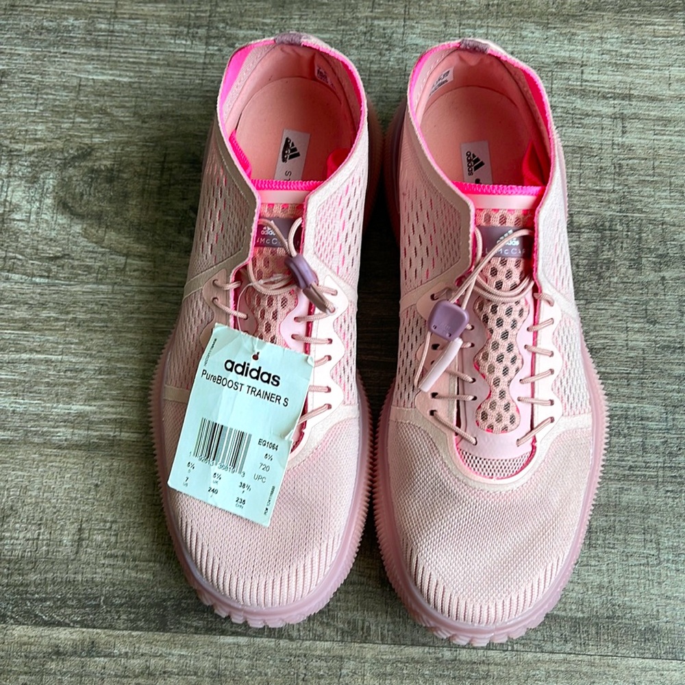 NWT Adidas by Stella McCartney Pink Knitted Sneakers Pink